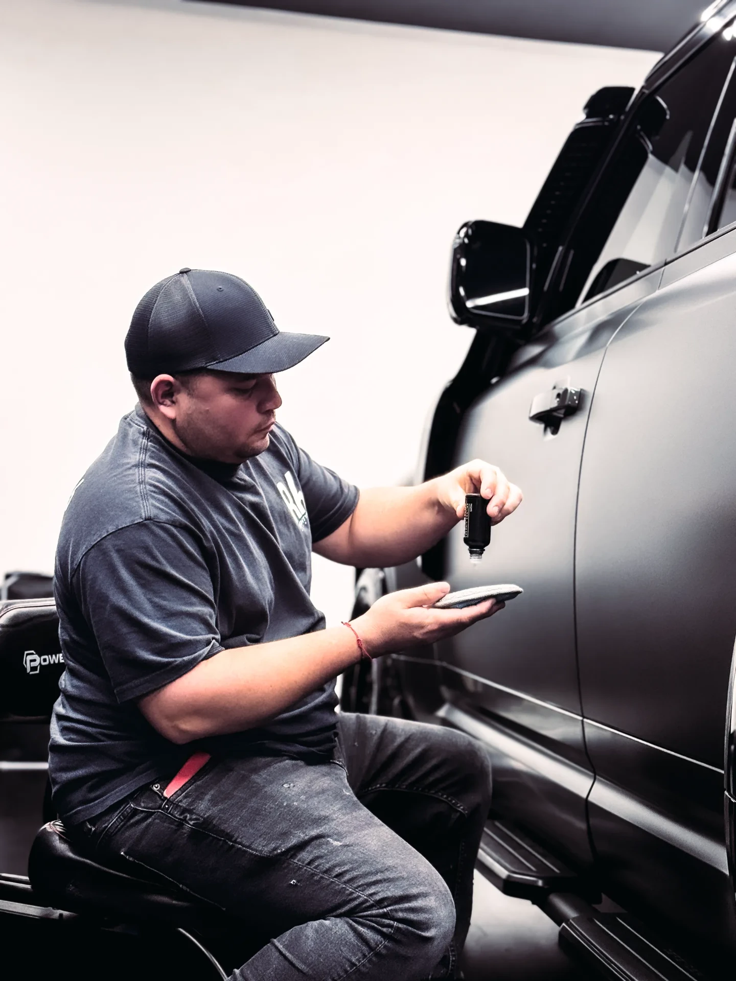 Vehicle with 2 year ceramic coating at 86 Auto Lab